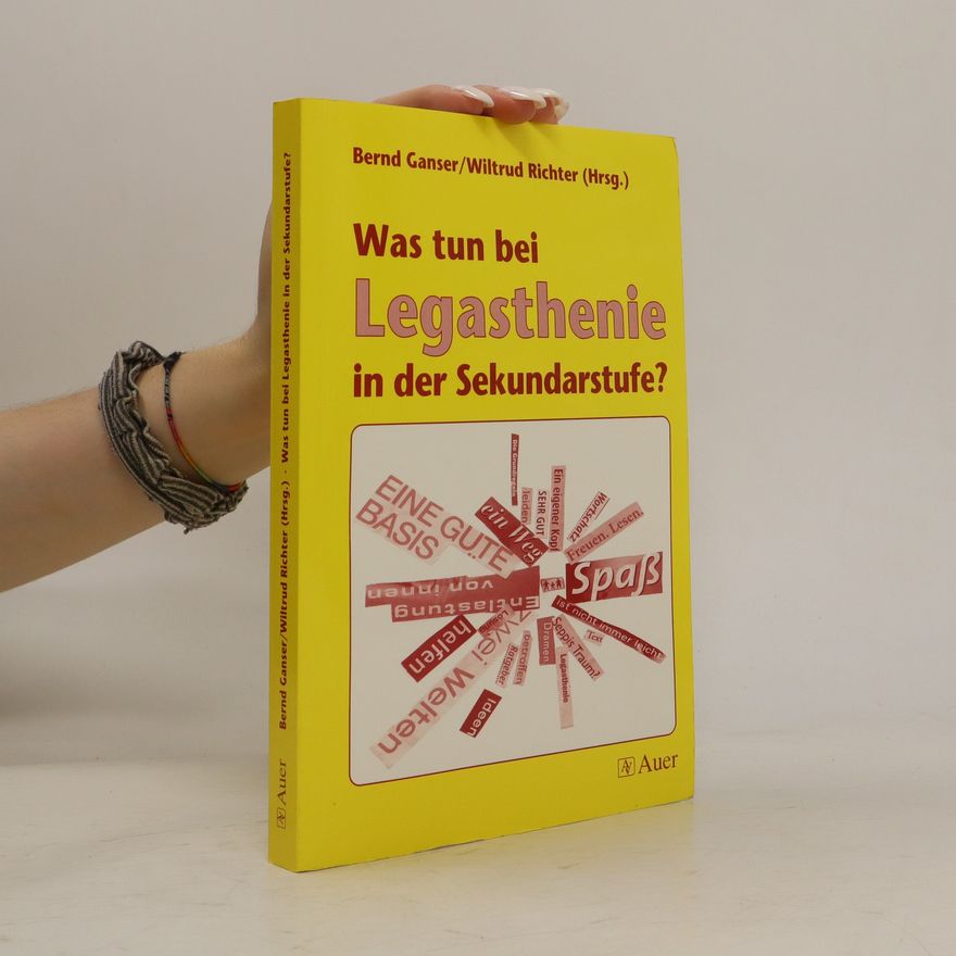 Autorenkollektiv Was tun bei Legasthenie in der Sekundarstufe?