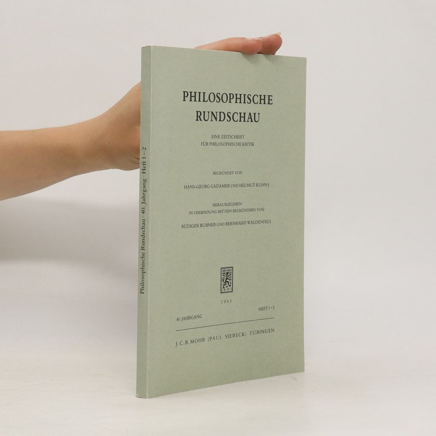 Autorenkollektiv Philosophische Rundschau