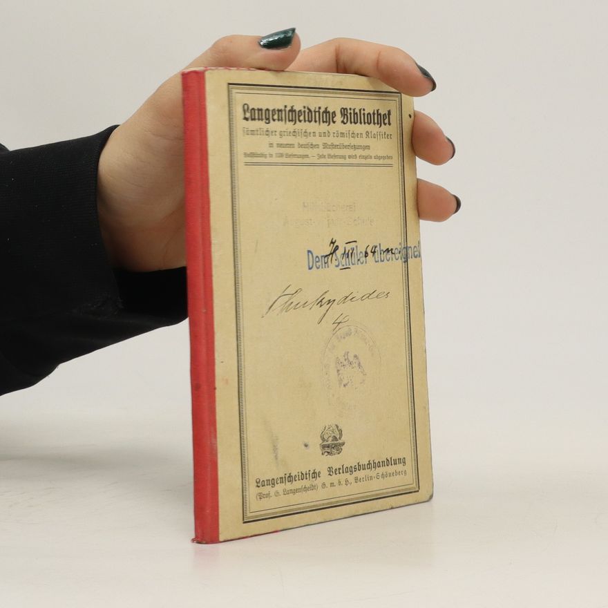 Adolf Wahrmund Geschichte des Peloponnesischen Krieges