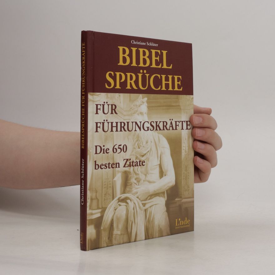 Christiane Schlüter Bibelsprüche für Führungskräfte