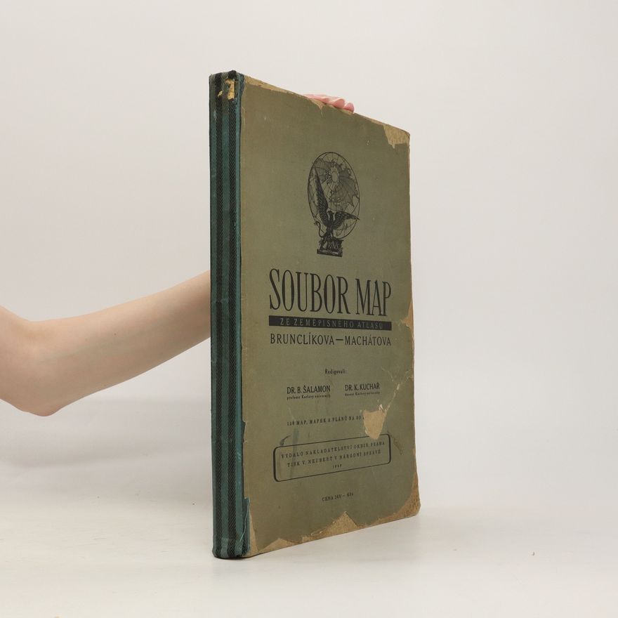 Autorenkollektiv Soubor map ze zeměpisného atlasu