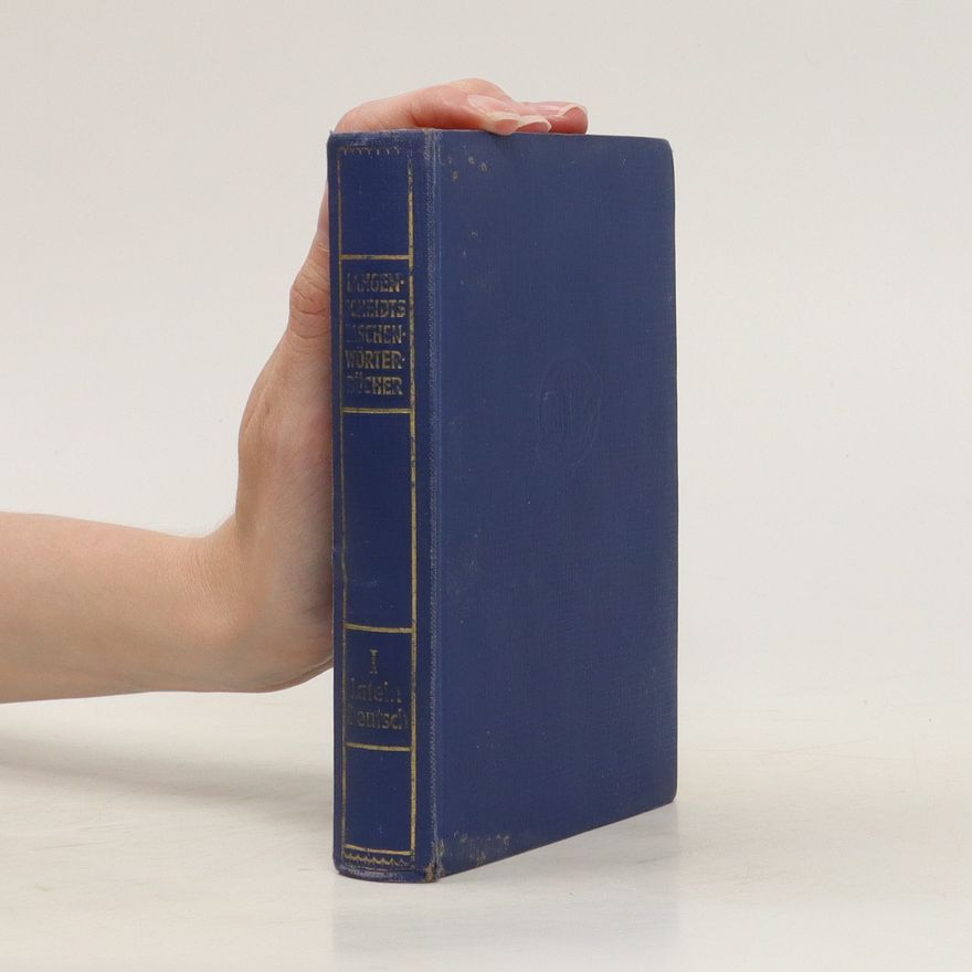 Hermann Menge Langenscheidts Taschenwörterbuch der lateinischen und deutschen Sprache. Teil 1. Lateinisch-deutsch
