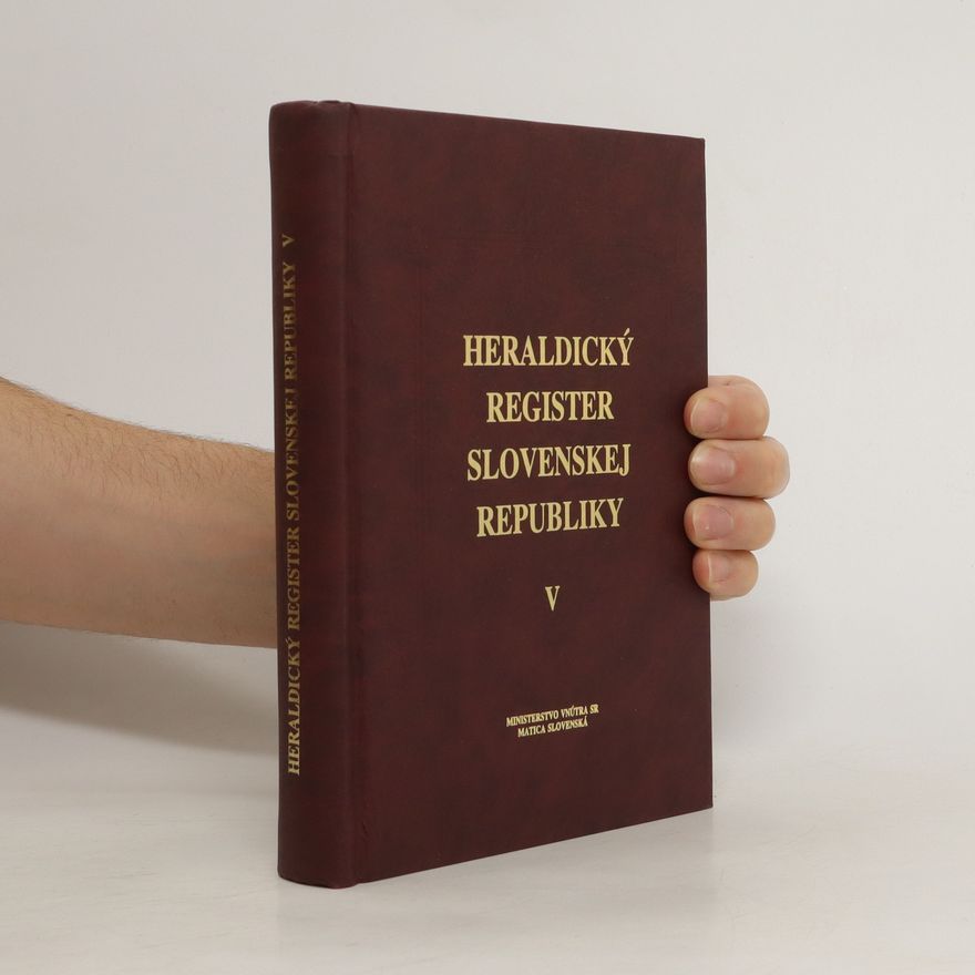Peter Kartous Heraldický register Slovenskej republiky V