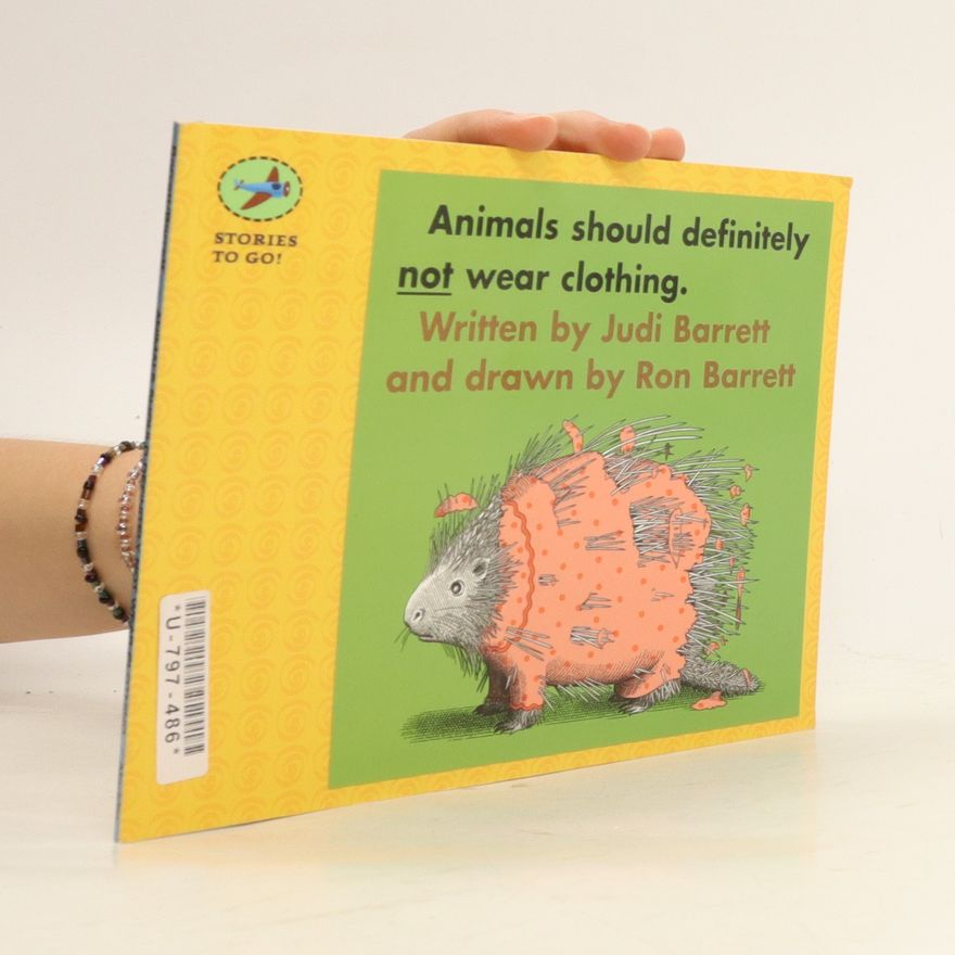 Judi Barrett Animals Should Definitely Not Wear Clothing