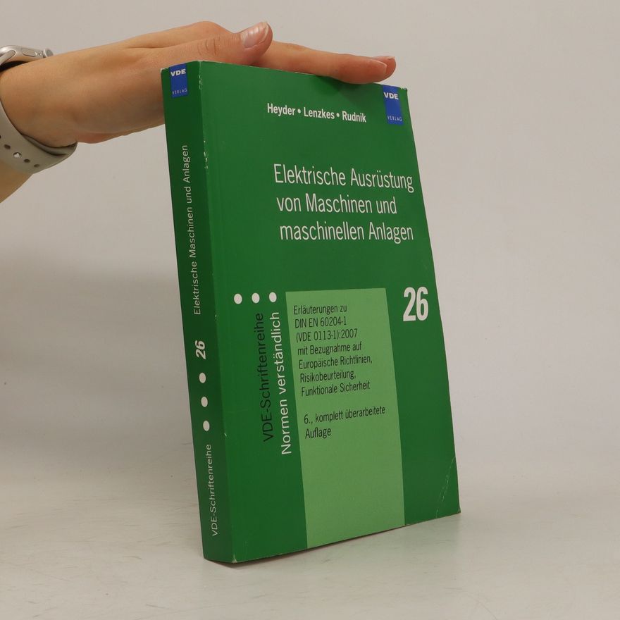 Paul Heyder Elektrische Ausrüstung von Maschinen und maschinellen Anlagen