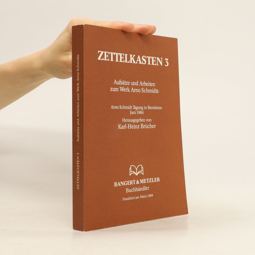 Karl-Heinz Brücher Arno-Schmidt-Tagung