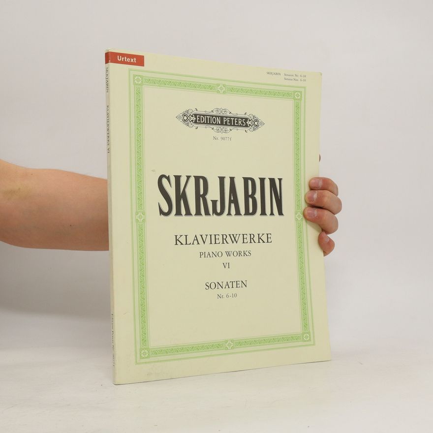 Kolektiv autorů Skrjabin. Klavierwerke 6