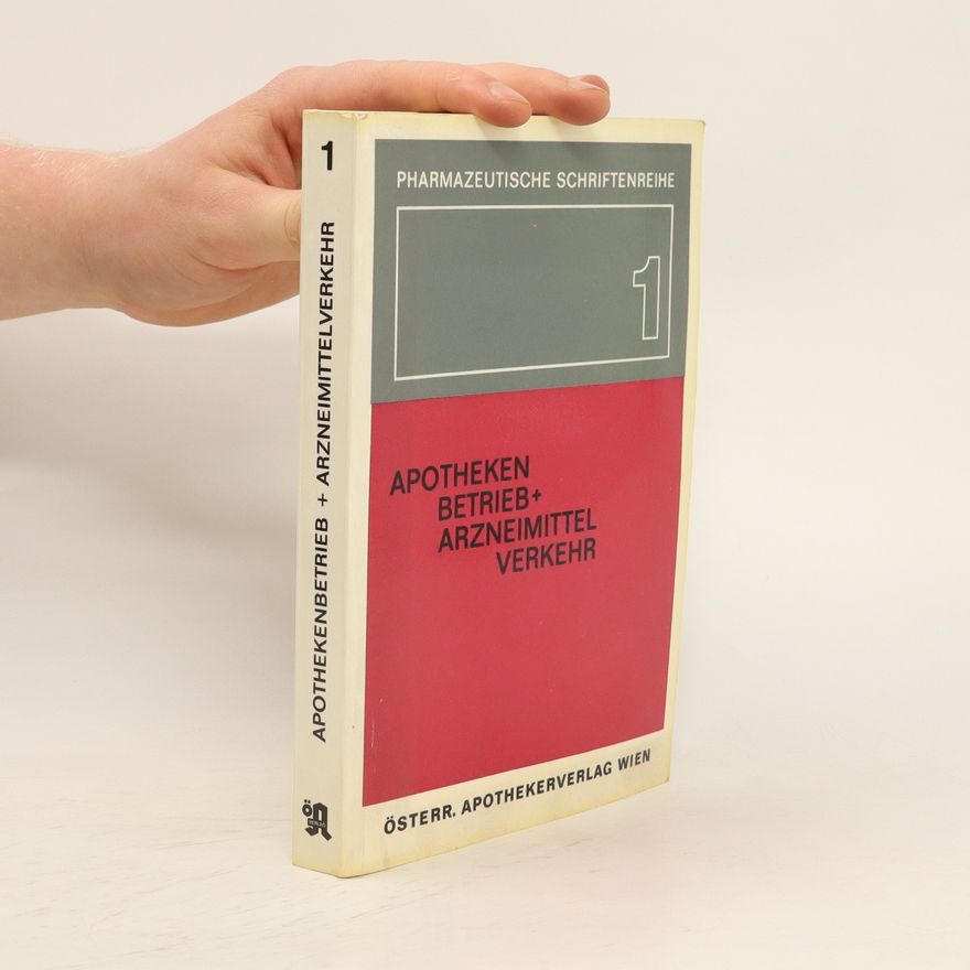 Collectif d'auteurs Apothekenbetrieb + Arzneimittelverkehr 1