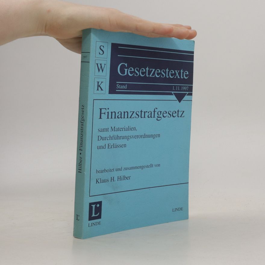 Autorenkollektiv Finanzstrafgesetz