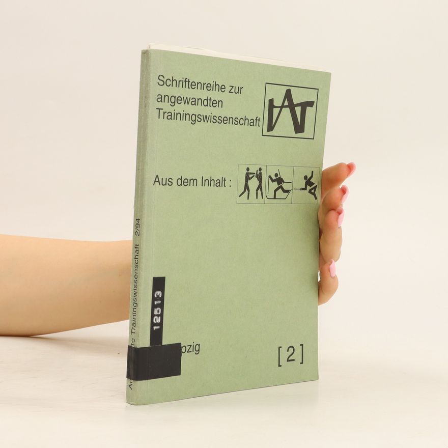 Various authors Schriftenreihe zur angewandten Trainingswissenschaft