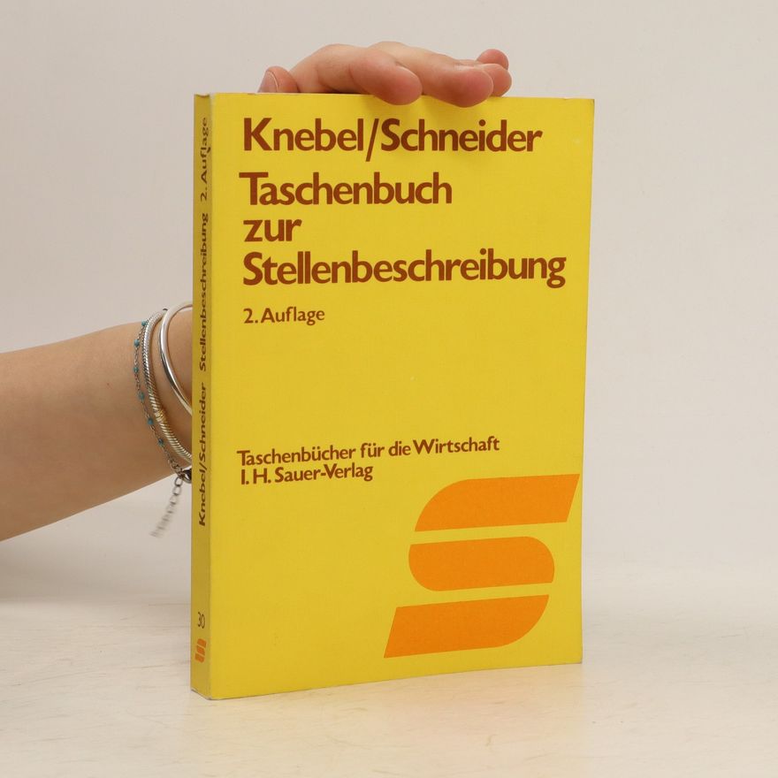 Heinz Knebel Taschenbuch zur Stellenbeschreibung