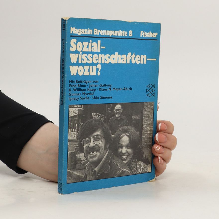 Fred H. Blum Sozialwissenschaften wozu?