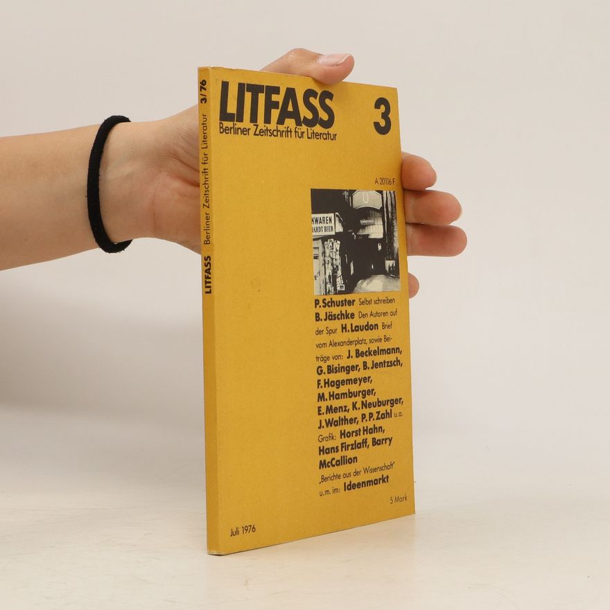 Autorenkollektiv Litfass 3. Berliner Zeitschrift für Literatur
