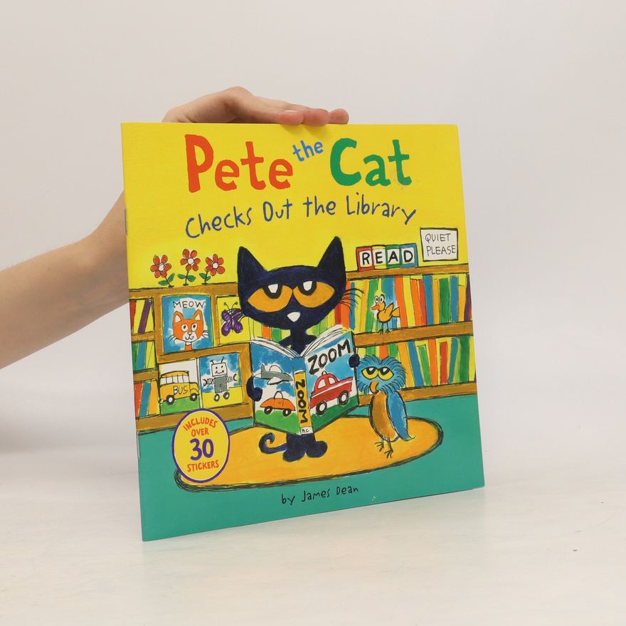 James Dean Pete the Cat Checks Out the Library