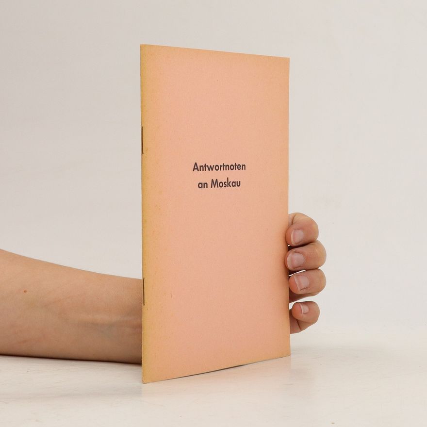 Various authors Antwortnoten an Moskau