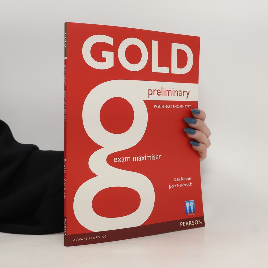 Sally Burgess Gold Preliminary Maximiser without Key for Pack - Sally Burgess