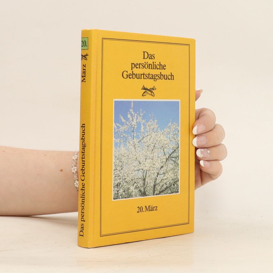 März Das persönliche Gebuerstagbuch