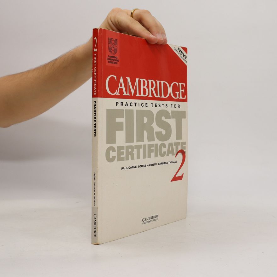 Paul Carne Cambridge Practice Tests for First Certificate 2