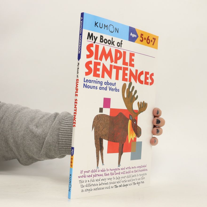 Kumon Publishing My Book of Simple Sentences