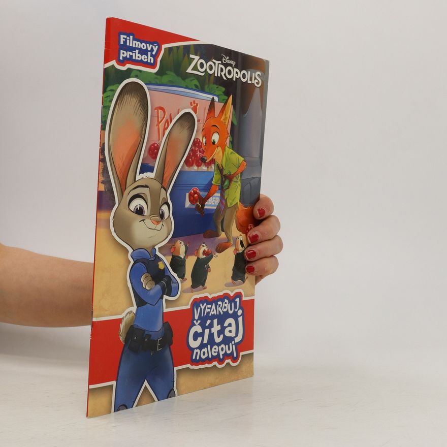 Kolektiv autorů Zootropolis- Vyfarbuj, čítaj, nalepuj