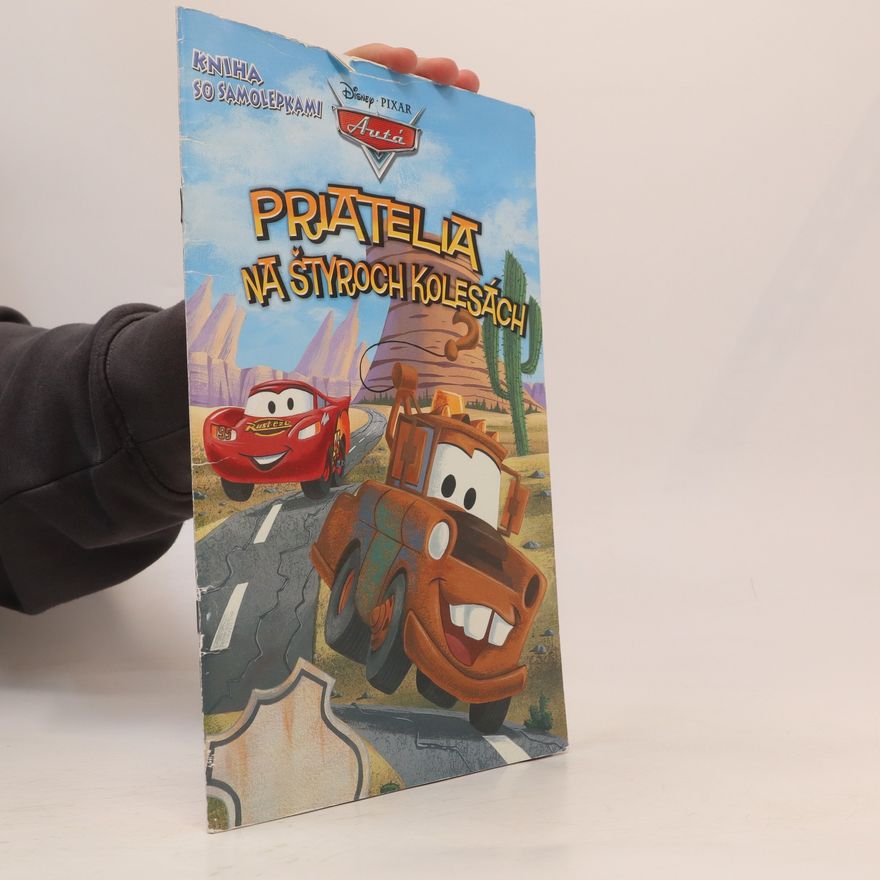 Walt Disney Autá - Priatelia na štyroch kolesách - kniha so samolepkami