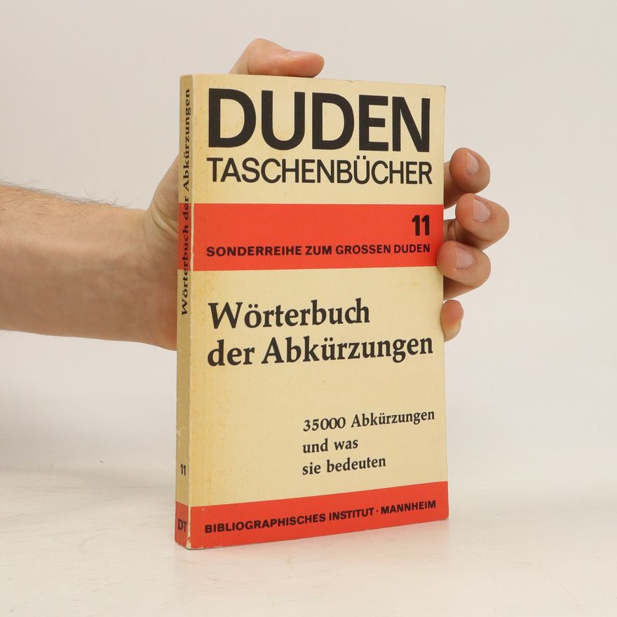 Autorenkollektiv Duden Taschenbücher. Wörterbuch der Abkürzungen