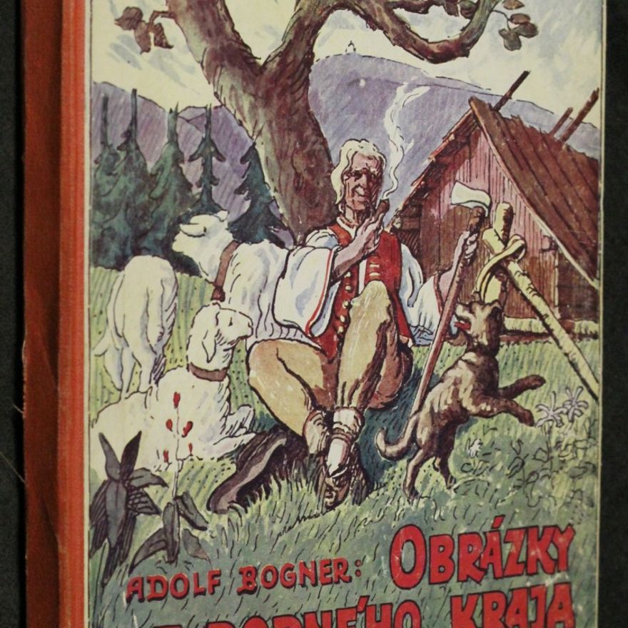 Adolf Bogner Obrázky z rodného kraja : sédum špásovitých povjédaček z valaského života ve valaském nářečú