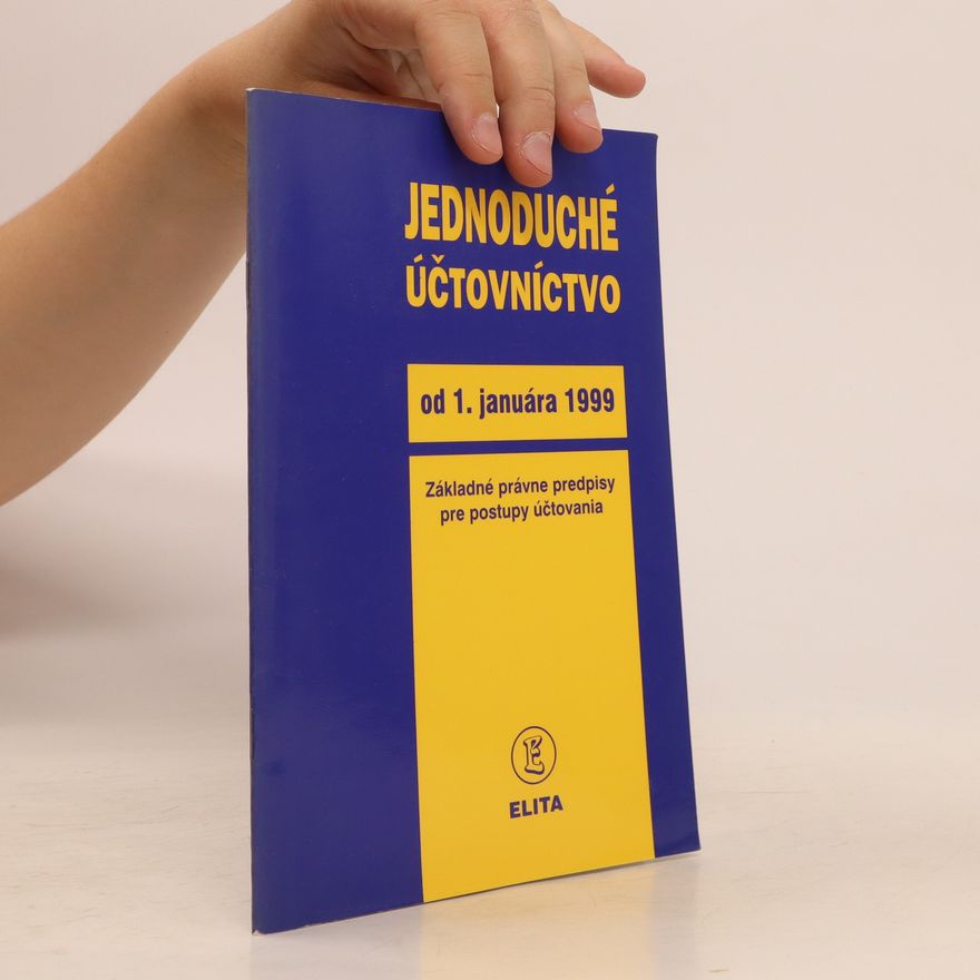 Kolektiv autorů Jednoduché účtovníctvo