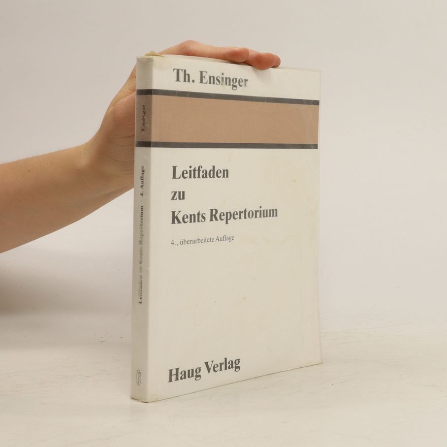 Theodor Ensinger Leitfaden zu Kents Repertorium