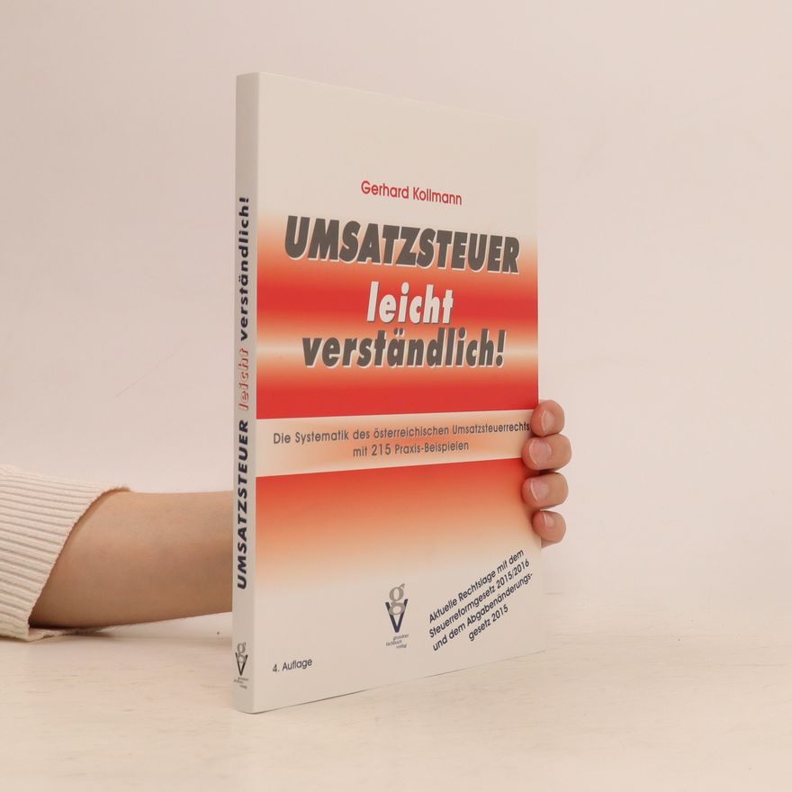 Gerhard Kollmann Umsatzsteuer leicht verständlich