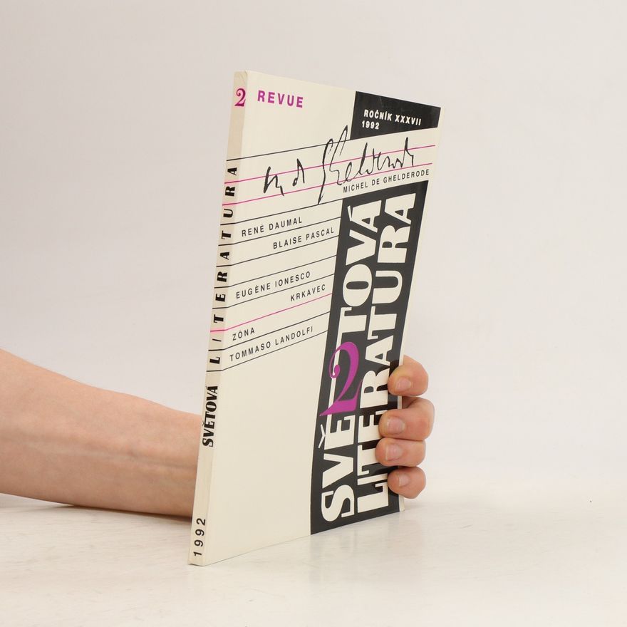 Kolektiv autorů Revue Světová literatura 2
