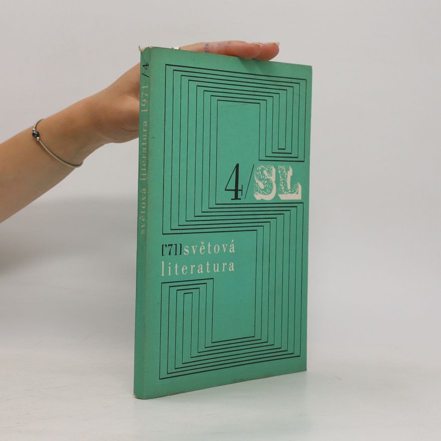 Kolektiv autorů Světová literatura 4/1971