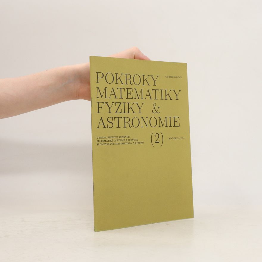Kolektiv autorů Pokroky matematiky, fyziky a astronomie 2/39