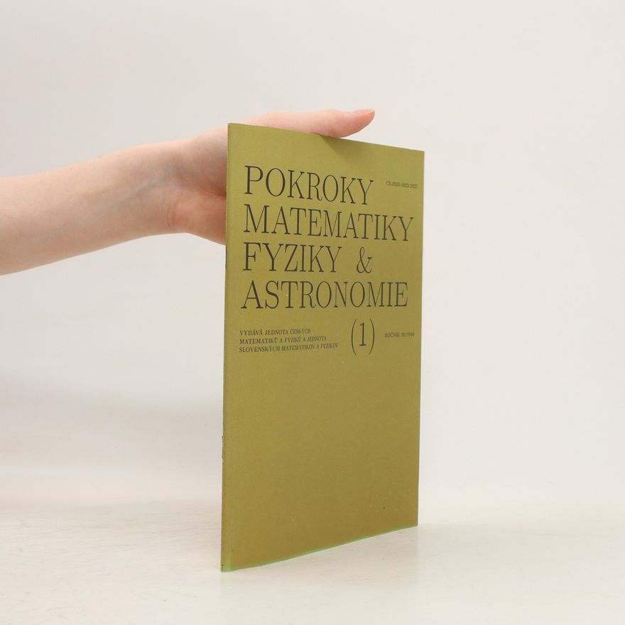 Autorenkollektiv Pokroky matematiky fyziky astronomie: ročník 39
