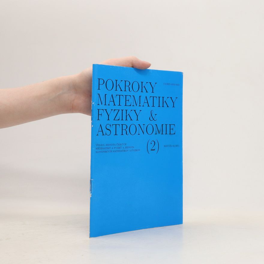 Kolektiv autorů Pokroky matematiky, fyziky a astronomie. Ročník 46. Číslo 2.