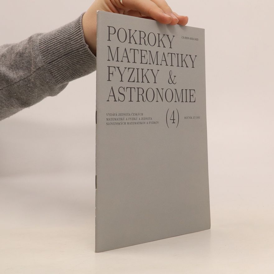 Autorenkollektiv Pokroky matematiky fyziky & astronomie 4 ročník 37