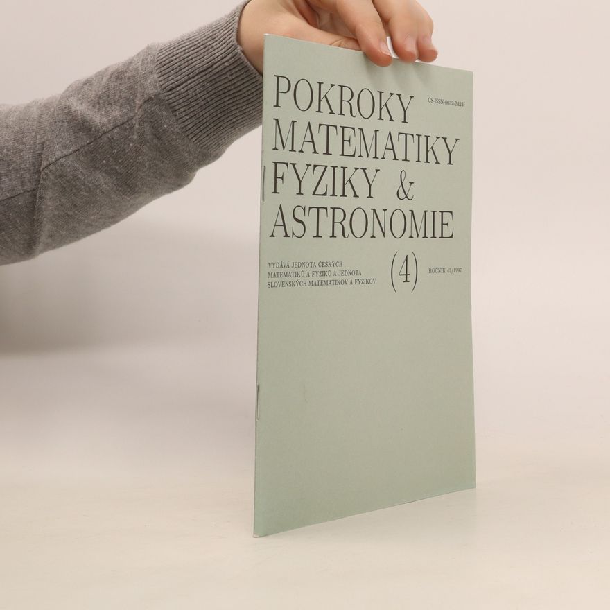 Autorenkollektiv Pokroky matematiky fyziky & astronomie 4 ročník 42