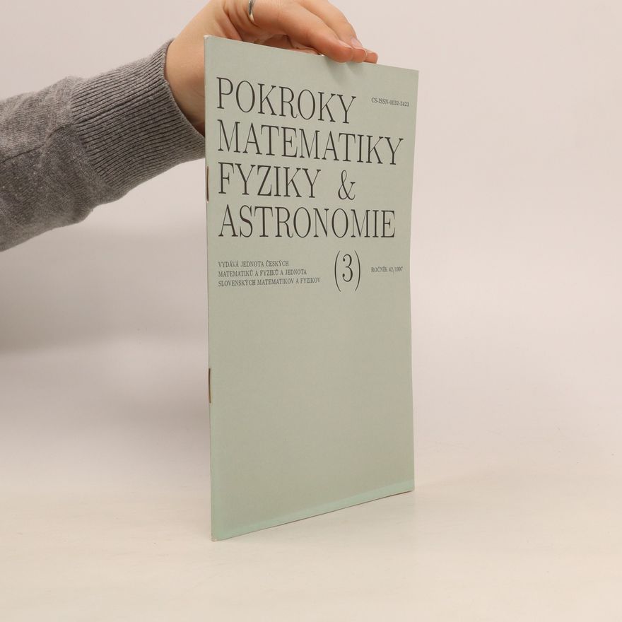 Autorenkollektiv Pokroky matematiky, fyziky a astronomie (3), ročník 42