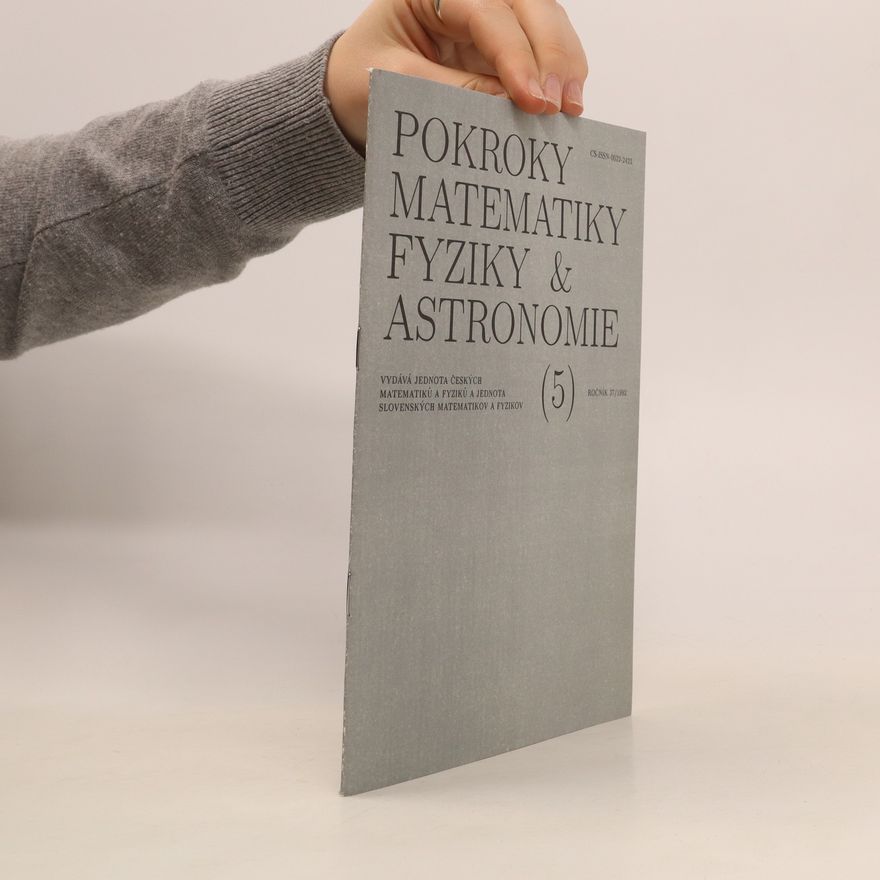 Autorenkollektiv Pokroky matematiky fyziky & astronomie 5 ročník 37