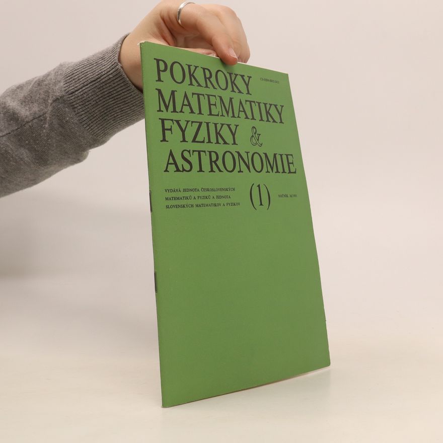 Autorenkollektiv Pokroky matematiky fyziky & astronomie 1 ročník 36