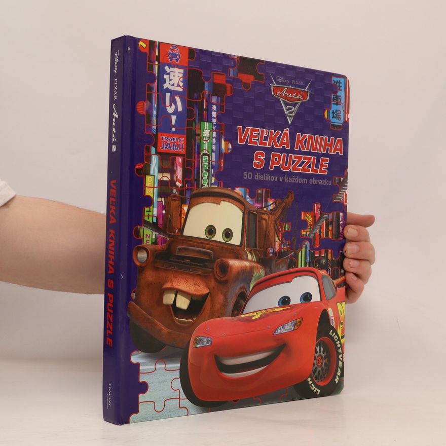 Autorenkollektiv Autá 2; veľká kniha s puzzle