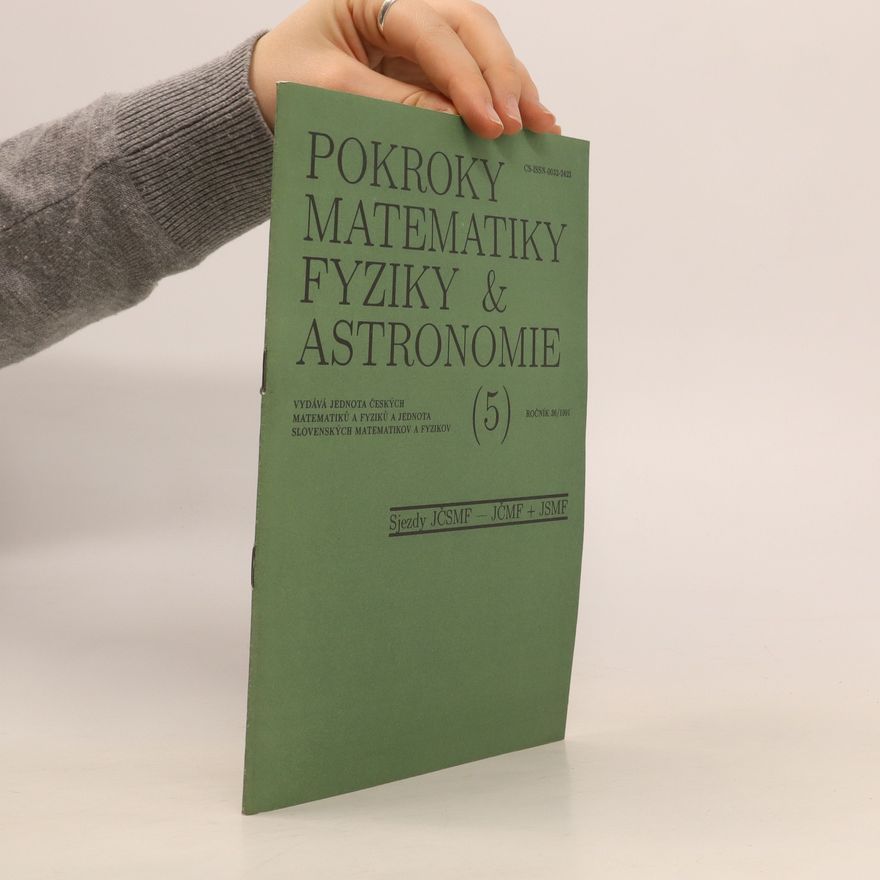 Autorenkollektiv Pokroky matematiky fyziky & astronomie 5 ročník 36