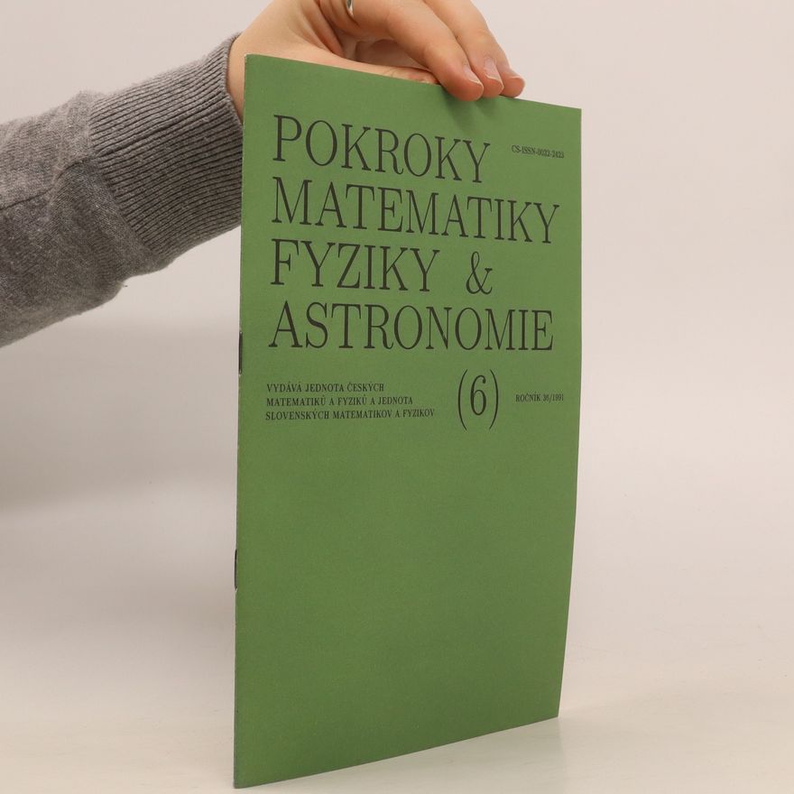 Kolektiv autorů Pokroky matematiky, fyziky & astronomie 6, ročník 36
