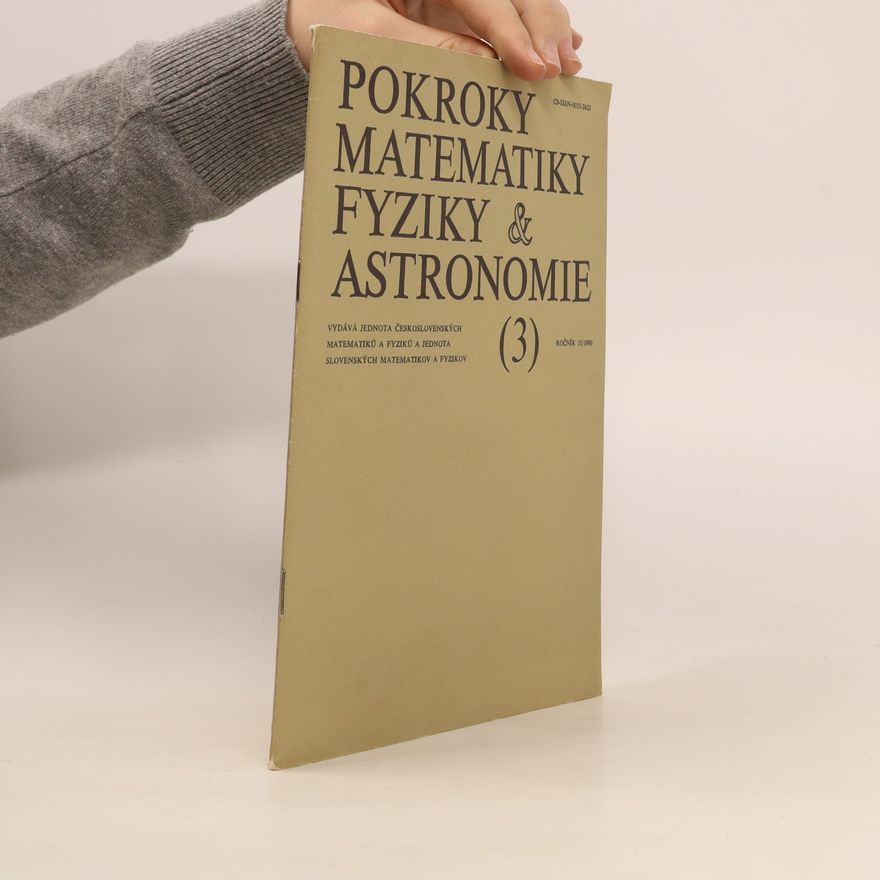 Kolektiv autorů Pokroky matematiky, fyziky & astronomie 3, ročník 35