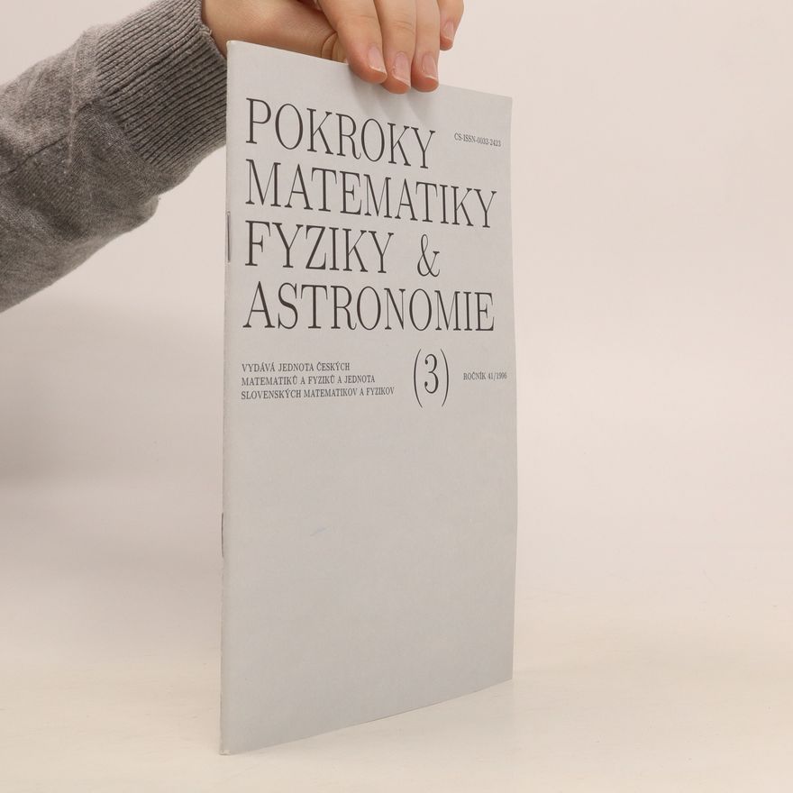 Kolektiv autorů Pokroky matematiky, fyziky & astronomie 3, ročník 41