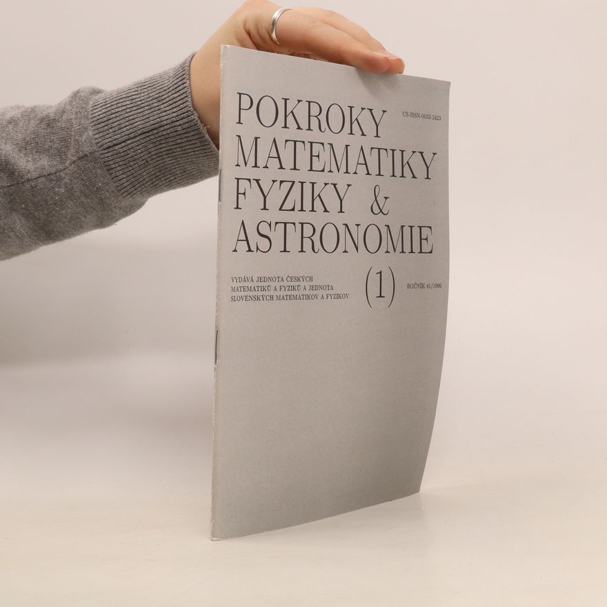 Autorenkollektiv Pokroky matematiky fyziky & astronomie 1 ročník 41