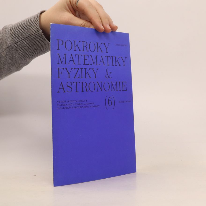 Autorenkollektiv pokroky matematiky fyziky & astronomie 5 ročník 38