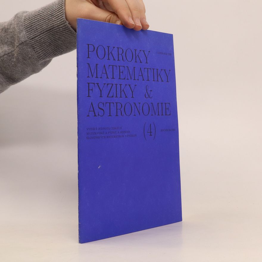 Kolektiv autorů Pokroky matematiky, fyziky & astronomie 4, ročník 38