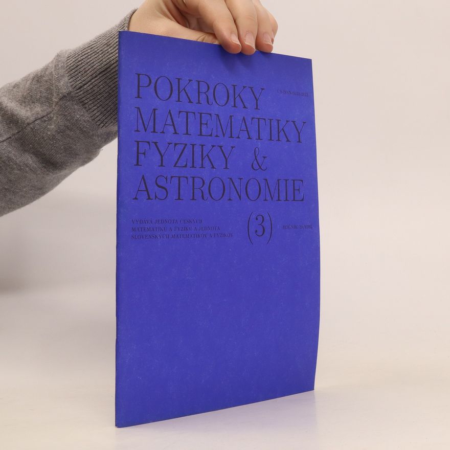 Autorenkollektiv Pokroky matematiky fyziky & astronomie 3 ročník 38