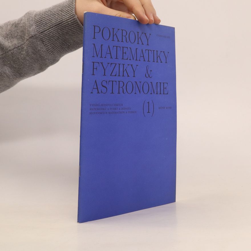 Autorenkollektiv Pokroky matematiky fyziky & astronomie 1 ročník 38